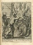 The Adventures of Don Quixote and Sancho Pansa, Illustration-Miguel Cervantes-Laminated Premium Giclee Print