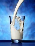 Pouring Milk into a Glass-Miguel G^ Saavedra-Framed Photographic Print