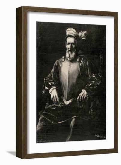 Miguel Lopez De Legazpi (1503-1572).. Spain-null-Framed Giclee Print