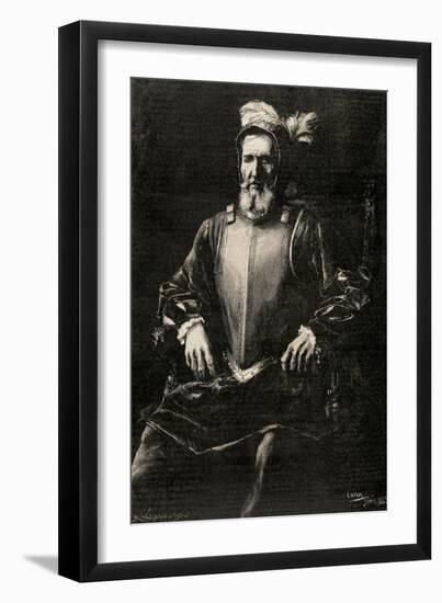 Miguel Lopez De Legazpi (1503-1572).. Spain-null-Framed Giclee Print