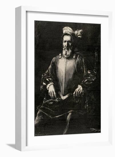 Miguel Lopez De Legazpi (1503-1572).. Spain-null-Framed Giclee Print