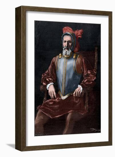 Miguel Lopez De Legazpi (1503-1572)-null-Framed Giclee Print