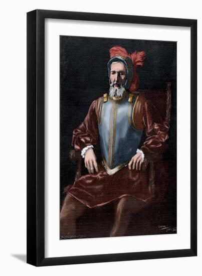 Miguel Lopez De Legazpi (1503-1572)-null-Framed Giclee Print