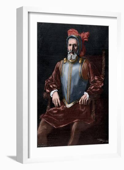 Miguel Lopez De Legazpi (1503-1572)-null-Framed Giclee Print