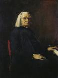 Franz Liszt, 1886-Mihály Muncácsy-Mounted Giclee Print