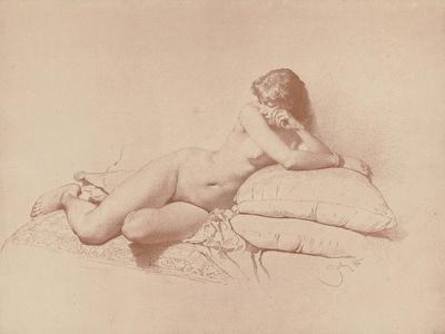 Study of a Reclining Female Nude, 1885