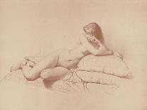 Studies of Masturbation, Plate 40 of 'Liebe-Mihaly von Zichy-Giclee Print
