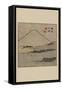 Miho Bay in Suruga (Suruga Miho No Ura)-Ando Hiroshige-Framed Stretched Canvas