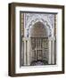 Mihrab, Gurgi Mosque, Built in 1833 by Mustapha Gurgi, Tripoli, Libya, North Africa, Africa-Rennie Christopher-Framed Photographic Print