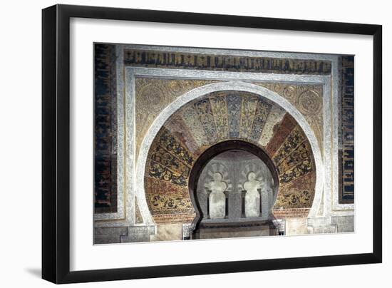 Mihrab, Mosque-Cathedral of Cordoba-null-Framed Giclee Print