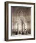 Mihrab of Mosque of Mohammed-Ben-Qalaum (14th Century) in Cairo-Emile Prisse d'Avennes-Framed Giclee Print