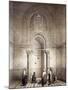 Mihrab of Mosque of Mohammed-Ben-Qalaum (14th Century) in Cairo-Emile Prisse d'Avennes-Mounted Giclee Print