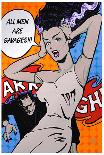 All Men Are Savages-Mike Bell-Mounted Art Print