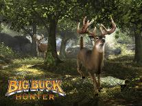 Big Buck Whitetail Deer with Logo-Mike Colesworthy-Laminated Poster