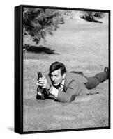 Mike Connors - Mannix-null-Framed Stretched Canvas