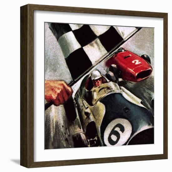 Mike Hawthorn, 1968-McConnell-Framed Giclee Print