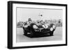 Mike Hawthorn Driving a D Type Jaguar, C1955-C1956-null-Framed Photographic Print