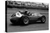 Mike Hawthorn in Ferrari, 1958 British Grand Prix-null-Stretched Canvas