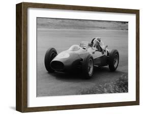 Mike Hawthorn in the Dutch Grand Prix, Zandvoort, 1958-null-Framed Photographic Print