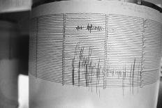 Reading of the University of California's Seismograph-Mike Hill-Photographic Print