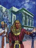 Pharaoh Telling Moses to Take the People of Israel Out of Egypt-Mike Lea-Giclee Print