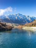 The Remarkables Mountain Range Queenstown New Zealand-Mike McConnell-Stretched Canvas