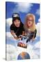 MIKE MYERS; DANA CARVEY. "Wayne's World" [1992], directed by PENELOPE SPHEERIS.-null-Stretched Canvas