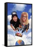 MIKE MYERS; DANA CARVEY. "Wayne's World" [1992], directed by PENELOPE SPHEERIS.-null-Framed Stretched Canvas
