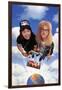 MIKE MYERS; DANA CARVEY. "Wayne's World" [1992], directed by PENELOPE SPHEERIS.-null-Framed Photographic Print