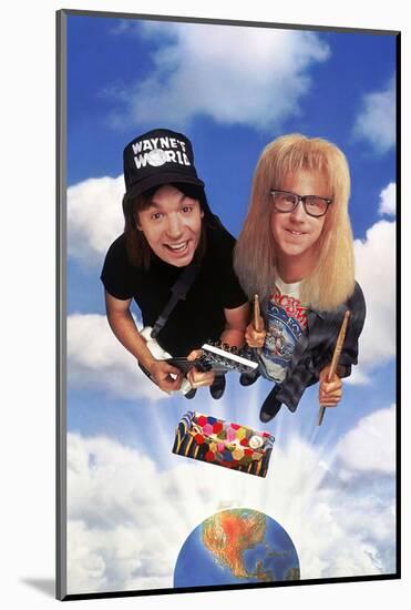 MIKE MYERS; DANA CARVEY. "Wayne's World" [1992], directed by PENELOPE SPHEERIS.-null-Mounted Photographic Print