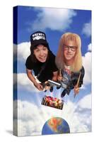 MIKE MYERS; DANA CARVEY. "Wayne's World" [1992], directed by PENELOPE SPHEERIS.-null-Stretched Canvas