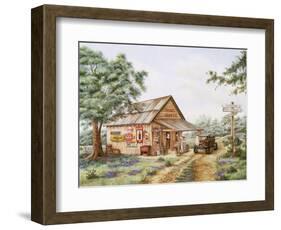 Mike's Garage-Unknown Shannon-Framed Art Print