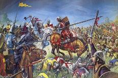 The Battle of Bannockburn-Mike White-Giclee Print