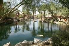 A Beautiful and Tranquil Man Made Pond on a Golf Course-mikeledray-Photographic Print