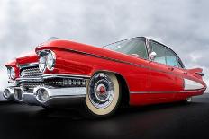 Side View of a Classic American Car from the Fifties.-MikeVanSchoonderwalt-Mounted Photographic Print