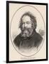 Mikhail Aleksandrovich Bakunin Russian Anarchist and Writer-null-Framed Art Print