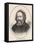 Mikhail Aleksandrovich Bakunin Russian Anarchist and Writer-null-Framed Stretched Canvas