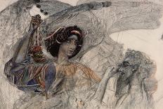 Tamara and Demon, 1890-1891-Mikhail Alexandrovich Vrubel-Giclee Print