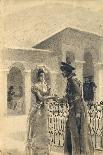 Princess Mary and Grushnitsky, 1891-Mikhail Alexandrovich Vrubel-Giclee Print