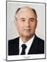 Mikhail Gorbachev, Leader of the Soviet Union, 1985-null-Mounted Giclee Print