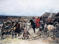 Donation of Guns to Pugachev-Mikhail Ivanovich Avilov-Framed Stretched Canvas