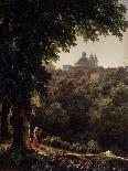 View of the Park in Pavlovsk-Mikhail Ivanovich Lebedev-Stretched Canvas