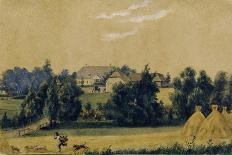 The Priyutino Estate, 1830S-Mikhail Ivanovich Lebedev-Laminated Giclee Print