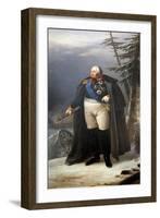 Mikhail Kutuzov, Russian Soldier, (1833-183)-Pyotr Basin-Framed Giclee Print