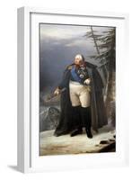 Mikhail Kutuzov, Russian Soldier, (1833-183)-Pyotr Basin-Framed Giclee Print