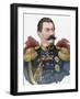 Mikhail Loris-Melikov (1826-1888). Engraving. Colored.-Tarker-Framed Photographic Print