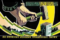 Stroite Socialisticheskij Birobidzhan-Mikhail O^ Dlugach-Giclee Print