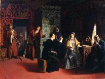 Ivan the Terrible and the Ghosts of His Victims, 19th or Early 20th Century-Mikhail Petrovich Klodt-Giclee Print