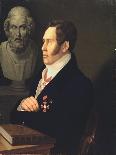 Portrait of Yakov Nikolayevich Kalinovsky (1814-190), 1836-Mikhail Prokopyevich Vishnevitsky-Framed Stretched Canvas