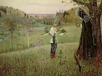 Tsarevich Dimitry, Son of the Assassinated Tsar Nicholas-Mikhail Vasilievich Nesterov-Giclee Print